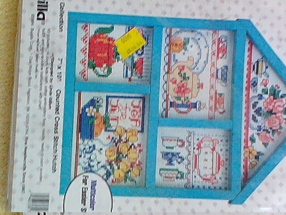 Bucilla Cross Stitch Hutch Kit Tea Set 33448 Gallery Of Stitches