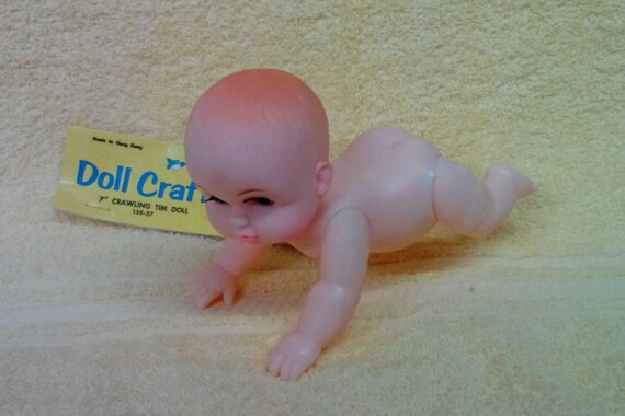 baby doll that crawls