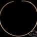 Classic 4mm Gold Round Choker Collar Necklace Wire (CS13)