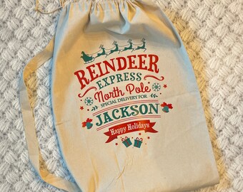 Personalized Holiday Gift/Laundry Bag