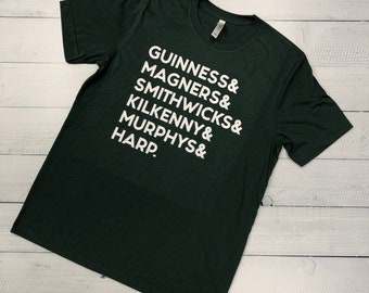 Irish Beer Shirt | Beer Shirt | Beer Drinker | Beer Lover Shirt