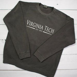 College Shirts Customized School Shirts Cute Comfort Colors Sweatshirt image 1