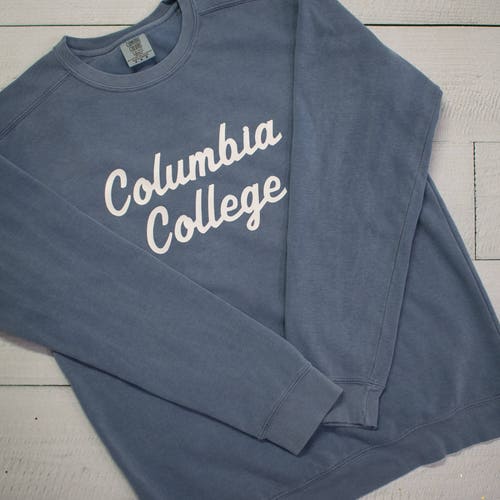 Retro College Shirts Customized Sweatshirts Comfort Colors | Etsy