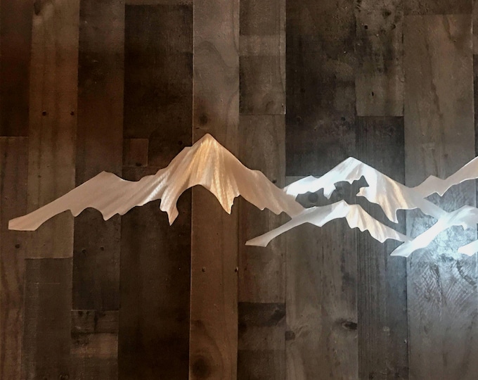 Colorado Ski Resort Decor | Loveland Pass Metal Wall Art