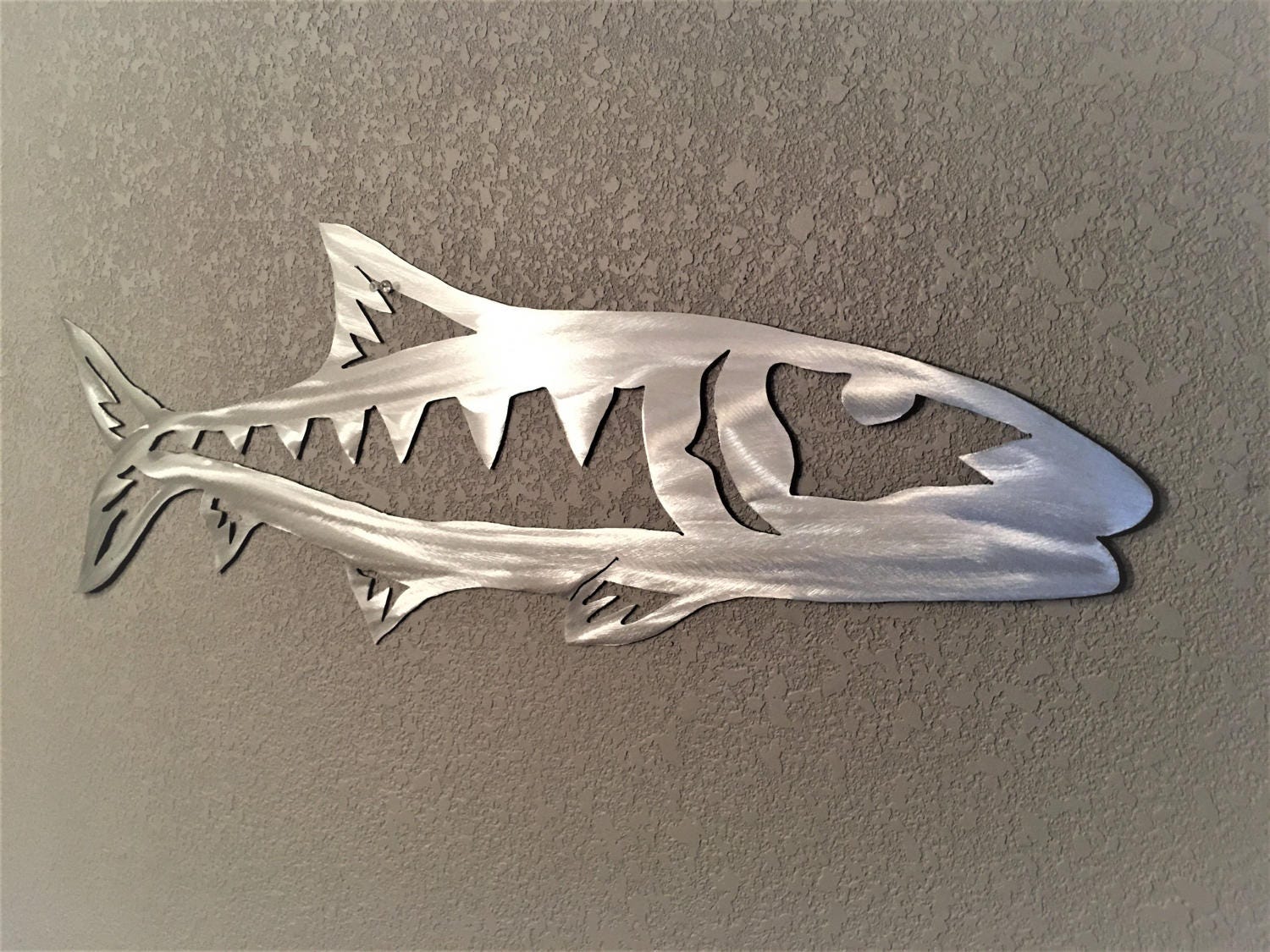 Bonefish Metal Wall Artwork Tropical Saltwater Florida Keys Fish