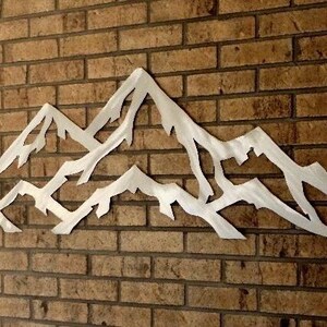 Aspen Mountain Metal Wall Art for Colorado Ski and Snowboarder image 4