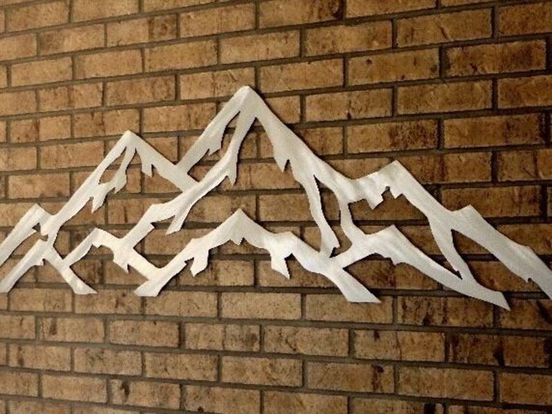 Aspen Mountain Metal Wall Art for Colorado Ski and Snowboarder image 4