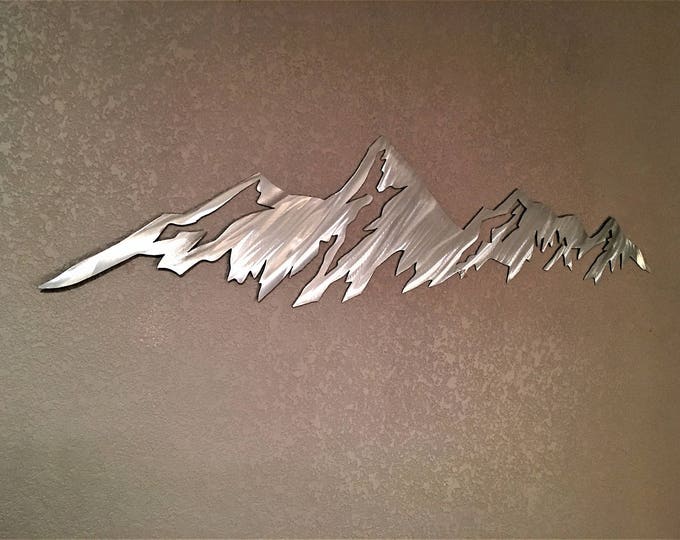 Boulder Flatirons Metal Wall Art. University of Colorado Boulder. Graduation Gift Idea. Hiking decor. CU