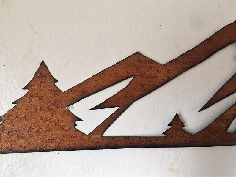 Rocky Mountain National Park. Metal Wall Art. Estes Park Etsy