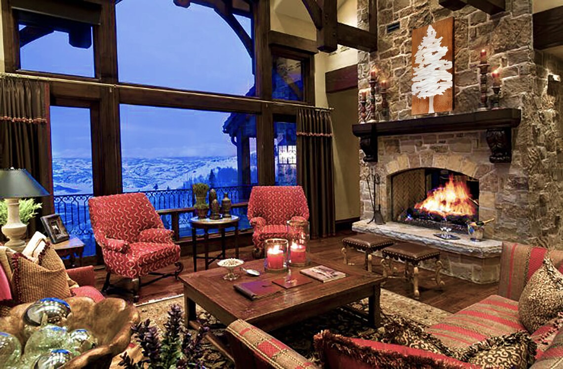 Nature Inspired. Metal Wall Art. Lake House Decor. New Home Etsy