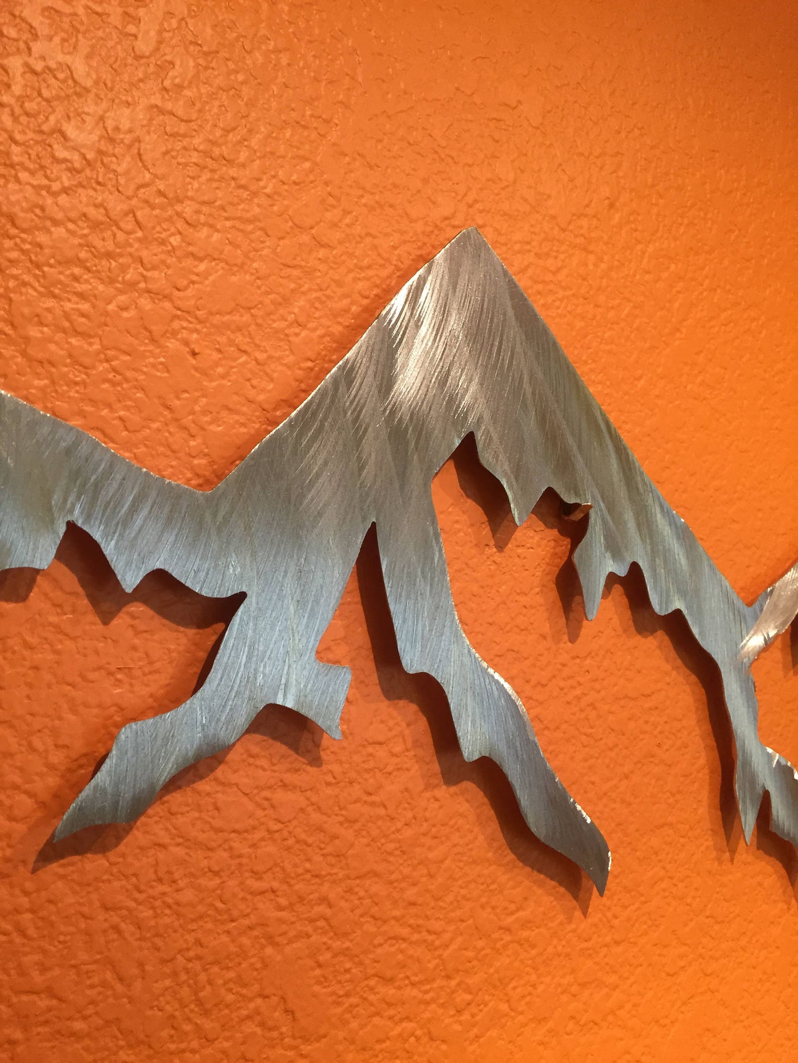 Aluminum Metal Wall Art Mountains for Outside or Inside Etsy