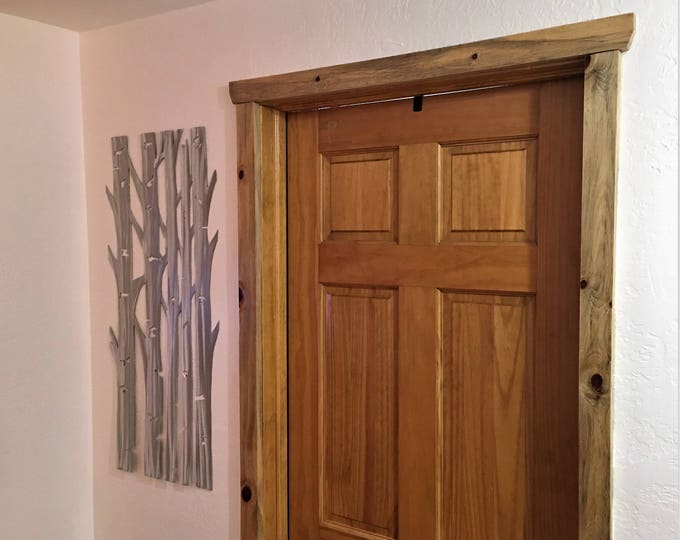 Aspen Trees Nature Inspired Metal Wall Art Colorado Tree Home Decor Modern Artwork Birthday Gift For Her Him Unique Handmade Aluminum Pretty