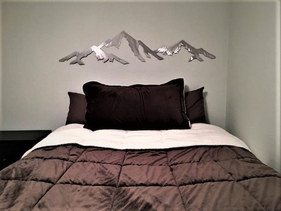 Colorado Rocky Mountain. Capitol Peak 14er. Metal art sculpture. Gift for avid hiker and outdoor enthusiast