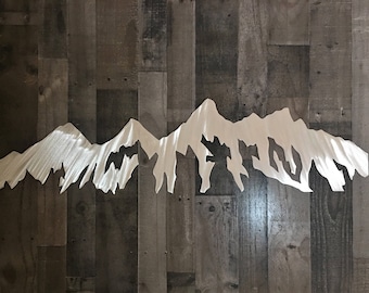 Grand Tetons National Park. Wyoming mountains. Jackson Hole. Yellowstone. Gift for her 3 Ft.