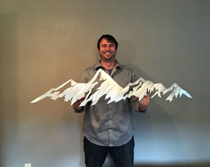 Boulder Flatirons Mountain Artwork | Graduation Gift for University of Colorado | Boulder (CU Boulder Graduate) | Brushed Aluminum Artwork