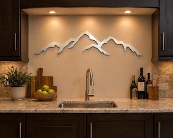 Sun Valley Ski Resort Metal Wall Art | Ski Cabin Decor | Idaho Mountain Artwork | Aluminum Wall Art
