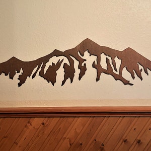 Rustic Mountain Artwork - Breckenridge Ski Resort - Ski Cabin Decor