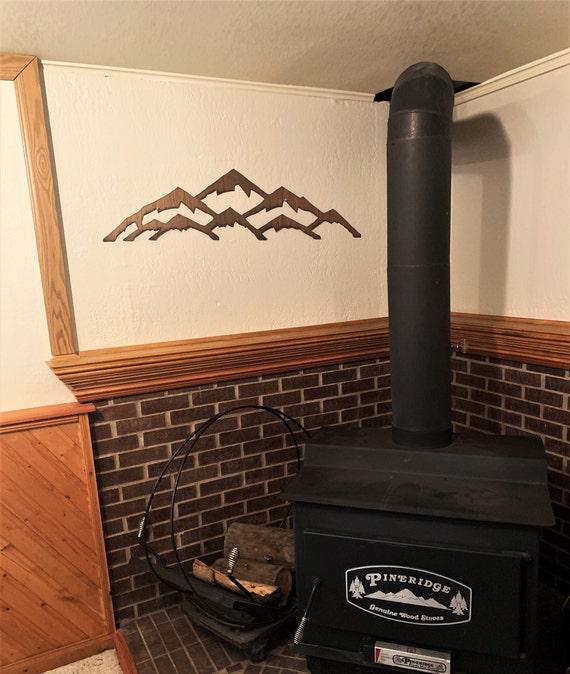 Vail ski resort. Rustic Colorado mountain artwork. Mountain wall art. Home decoration
