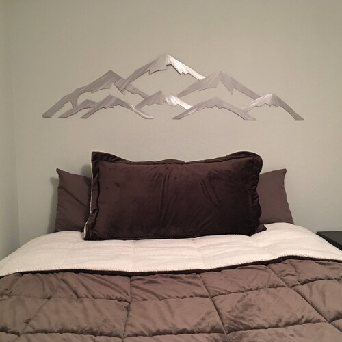 4 Ft. Vail Ski Resort Metal Wall Art Mountains. Skiing. Nature Etsy