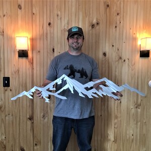 Copper Mountain Metal Wall Art – Colorado Ski Resort Decor image 4