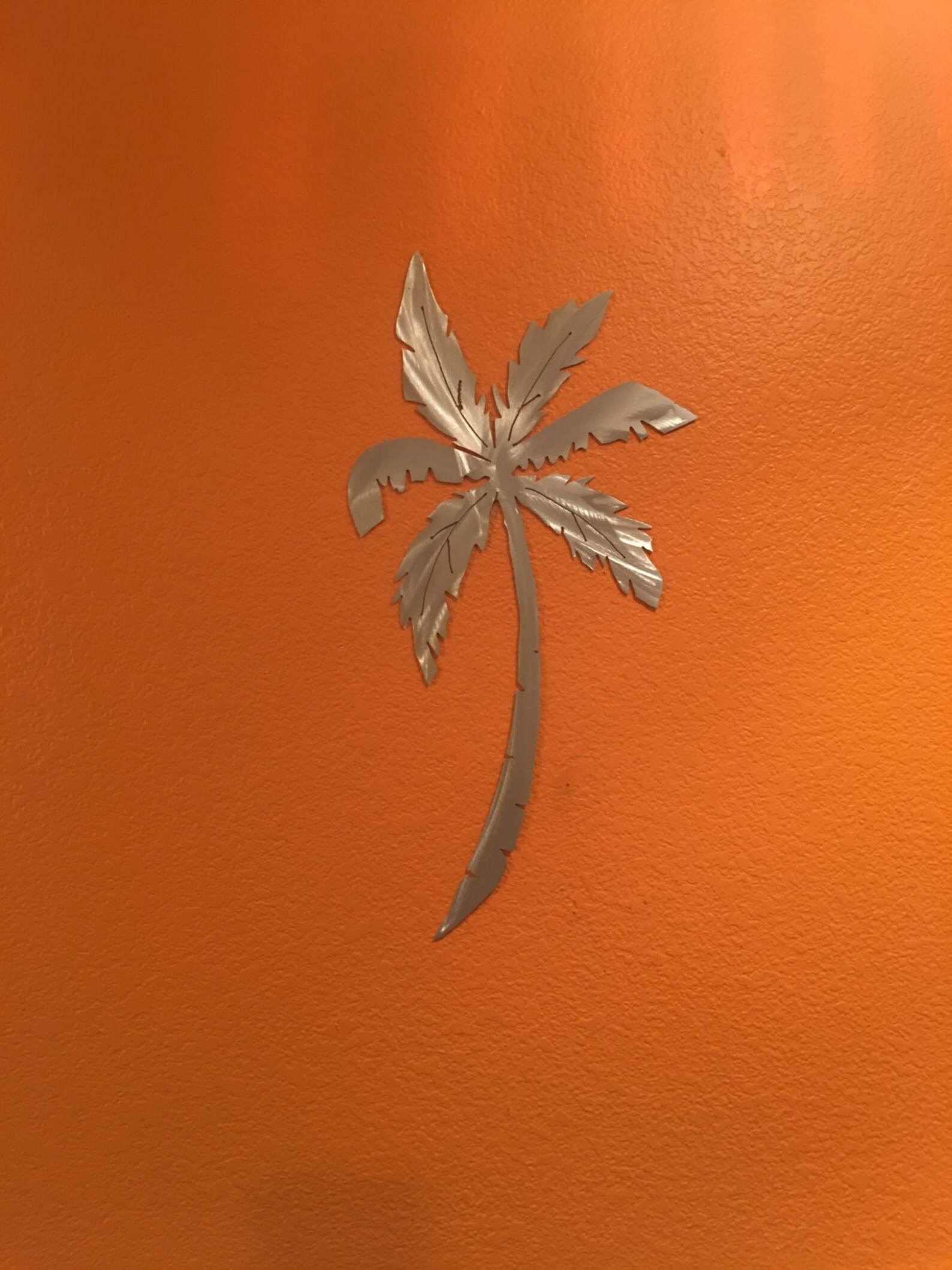 Palm Tree Metal Wall Art Tropical Decor. Beach Life - Etsy