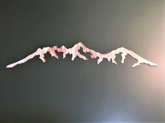 Mt. Whitney Mountain Range. California Sierra Nevada Mountains. Gift for Hiker. Nature lover 3 Ft