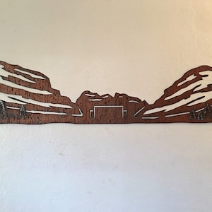 Red Rocks Amphitheater, Concert Venue, Colorado, Music art, Rock band, Gift for music lover, Red rocks mountains, Denver CO. Live music.