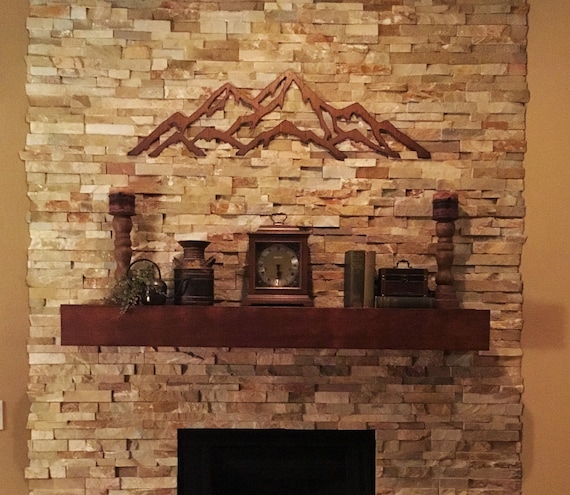 4 Foot Aspen Ski Resorts. Brown Steel