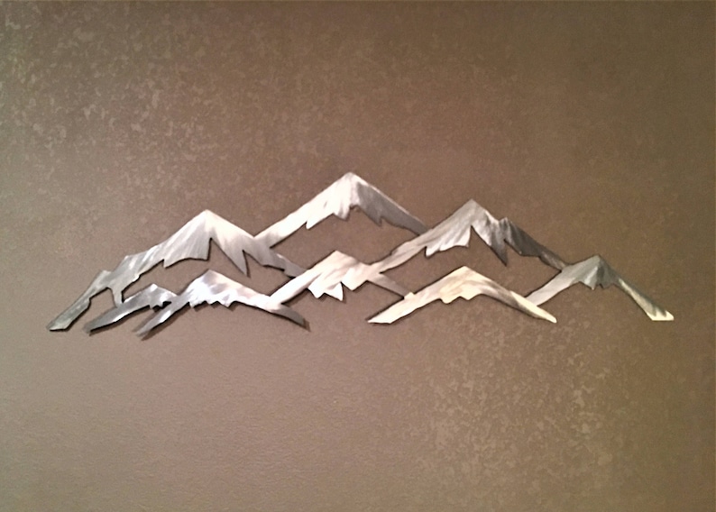 Vail Colorado Mountain Ski Resort Metal Wall Art Skiing Etsy