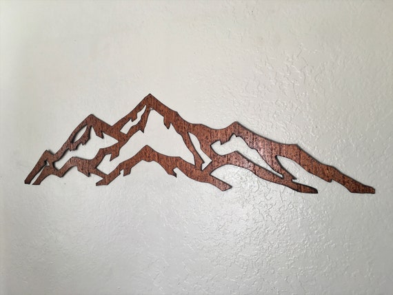 Metal Wall Art Aspen Ski Resort Mountains Colorado Aspens Highlands Buttermilk Skiing Snowboarding Hiking Outdoor Fun Adventure Artwork 3 Ft