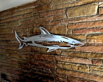Shark Metal Wall Art