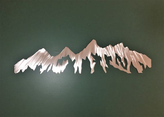 Wyoming mountain Art. Grand Tetons National Park. Wyoming mountains. Jackson Hole. Yellowstone. 3 Ft.