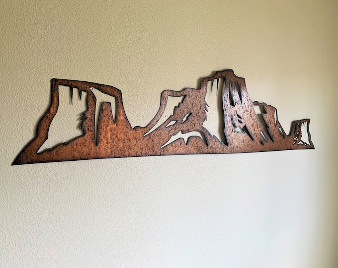 Canyonlands National Park. Utah metal wall art. Hiking Artwork. Hiking and Back Packing art. Rafting and Camping