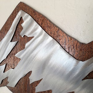 Boulder Flatirons Metal Wall Art
