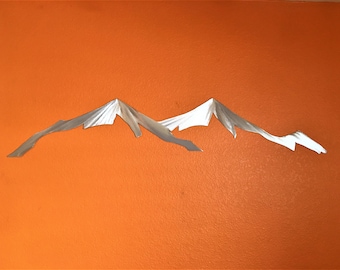 Colorado's Grays and Torreys Peak. Hiker gift. Fourteener Mountain. Hiking artwork 3ft