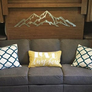 Aspen Mountain Metal Wall Art for Colorado Ski and Snowboarder image 5