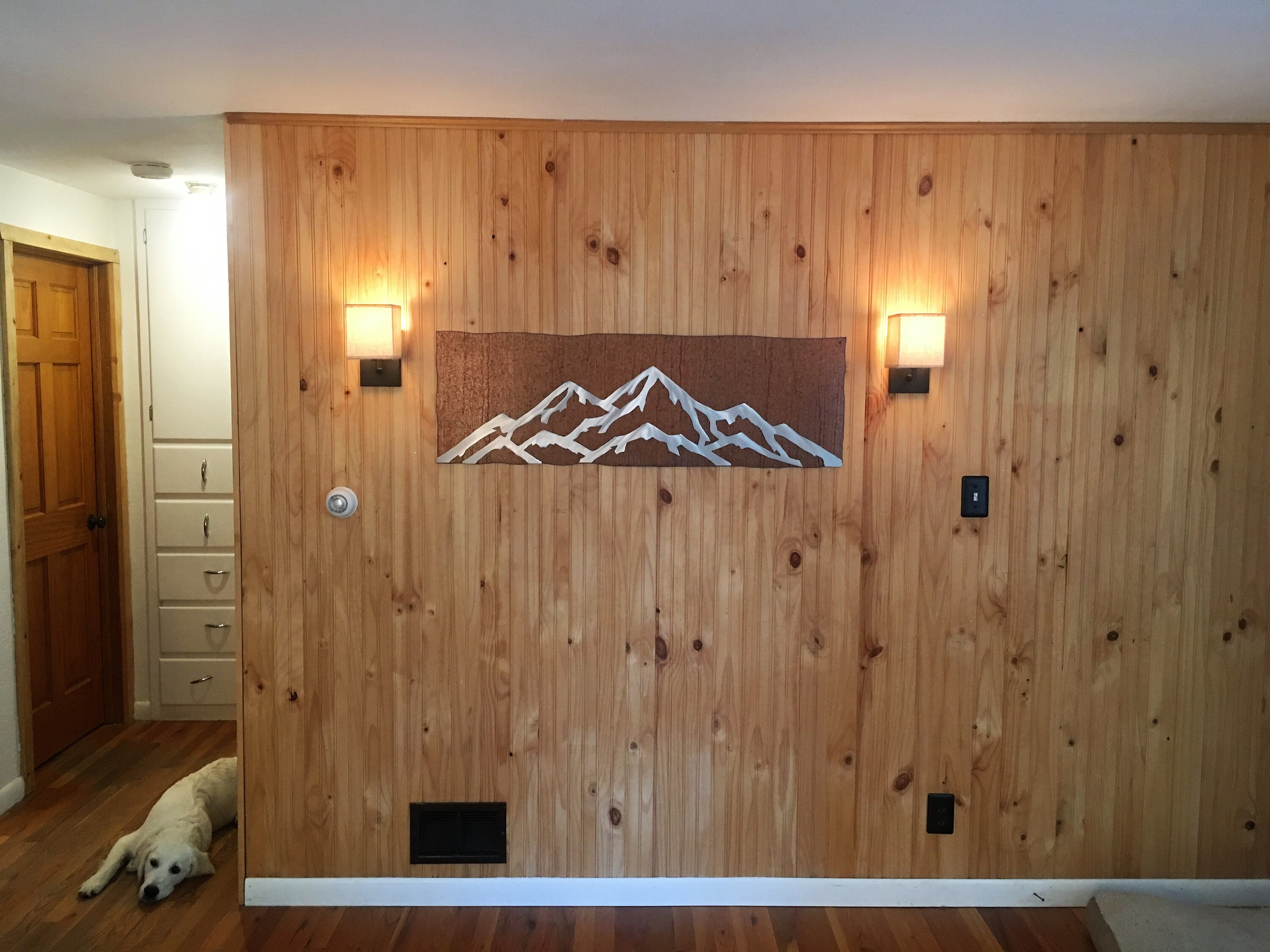 Colorado mountains Metal wall art. Large wall art for over ...