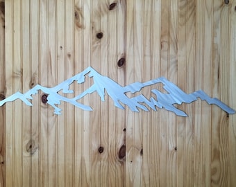 Copper Mountain Colorado Ski Resort Metal Wall Artwork Handmade Gift Idea Birthday Mother's Father's Day Lodge Ski Condo Cabin Vacation Art