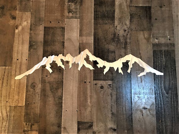 Mt. Whitney Mountain Range 4ft