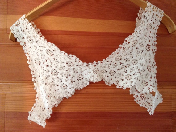 Antique Crocheted Camisole Bodice - image 3