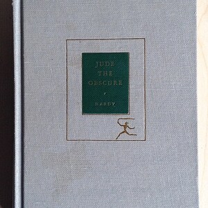 Jude the Obscure Thomas Hardy Modern Library 1923
