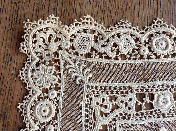 Antique Victorian Edwardian Lace Collar - image 4