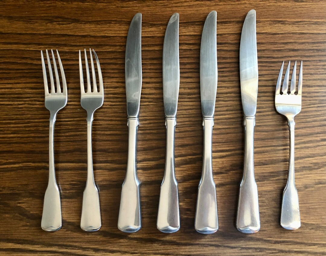 American Colonial Oneida Flatware Etsy