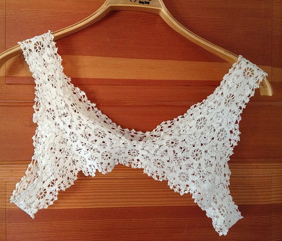 Antique Crocheted Camisole Bodice - image 1