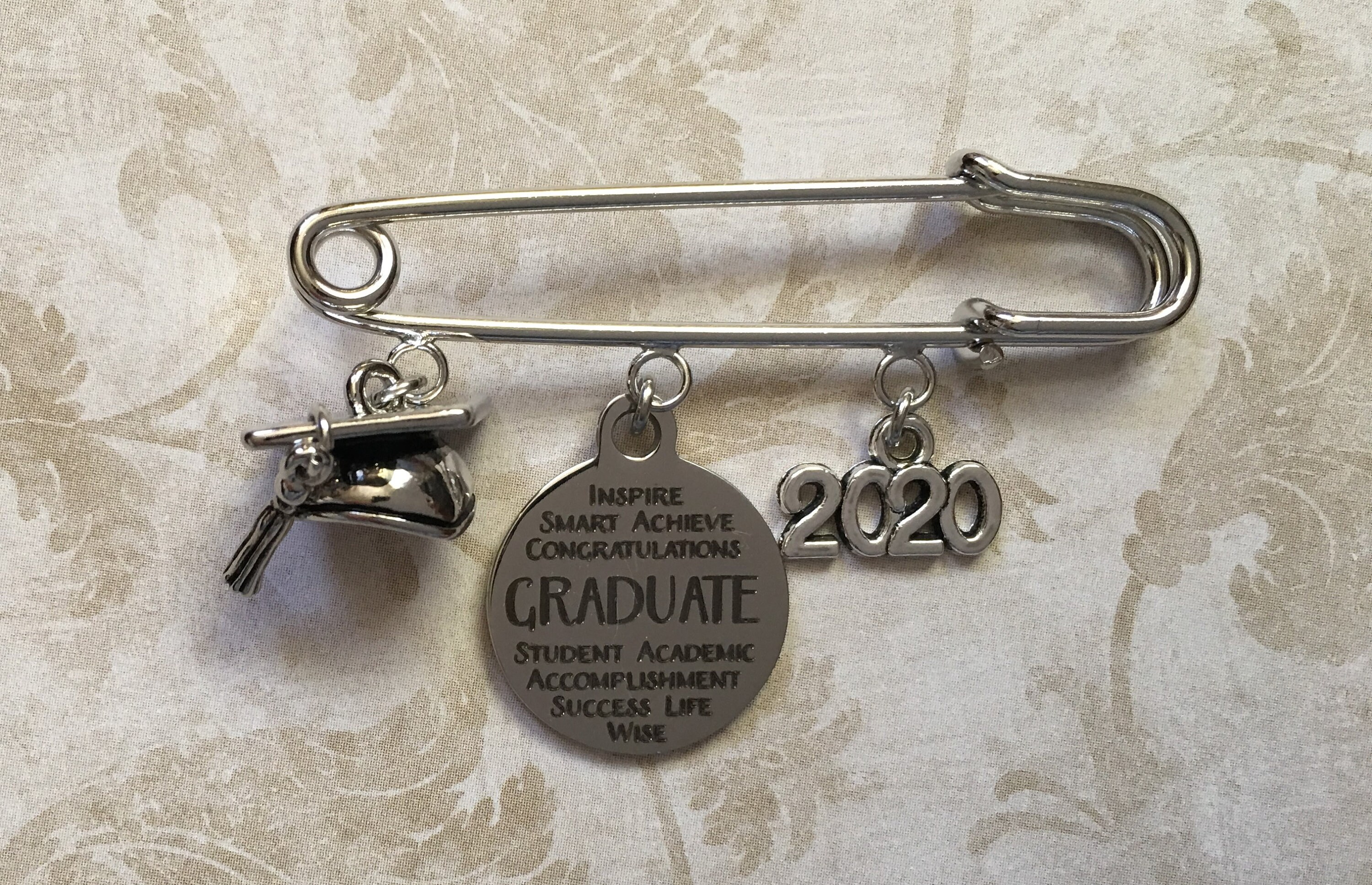 Graduation Pin for Grad Gown Bag Gift Charms 3D Cap with Etsy