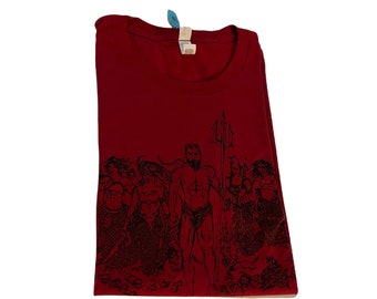 POSEIDON with Mermaid Warriors Tshirt