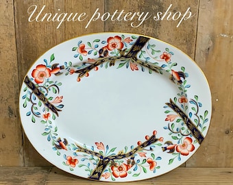 A stunning English antique platter by Copeland Spode