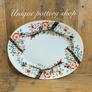 A stunning English antique platter by Copeland Spode