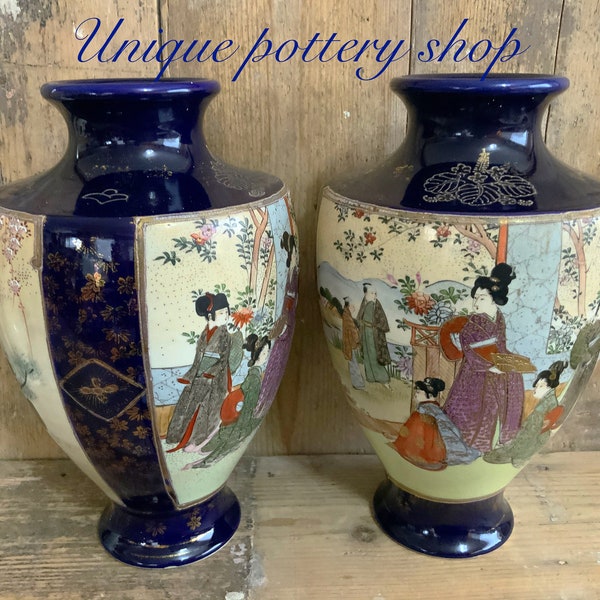 Japanese Vases Etsy