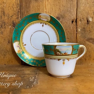 A beautiful English antique Aynsley tea cup